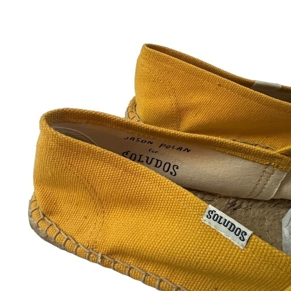 SOLUDOS x Jason Polan Burger & Fries Slip On Espadrille Flats Size 10 🍔 🍟 - Picture 2 of 6